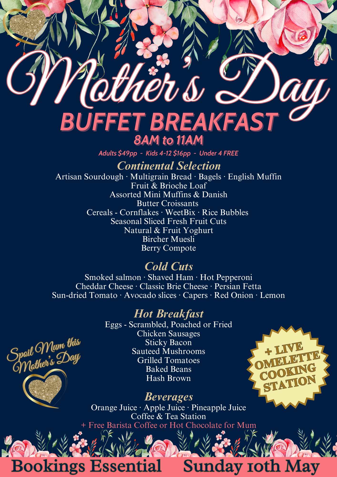 Mothers Day Breakfast